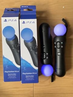 【PlayStation Move モーションコントローラー 本体 2個セット】のサムネイル