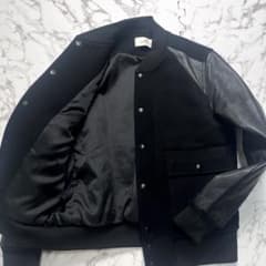 希少✨コーチ スタジャン シグネチャー 黒 Msize ラムレザー 本革 