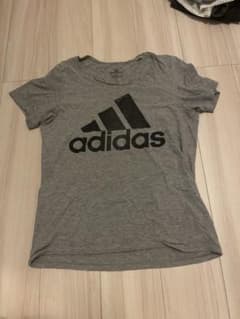 adidas 半袖Tシャツ グレー Sサイズのサムネイル