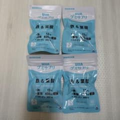UHA グミサプリ 鉄分&葉酸 4袋セットのサムネイル
