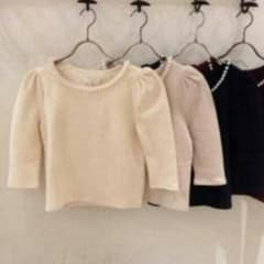 dazzlinパールつきトップス♡レッセパッセジルスチュアートミッシュマッシュのサムネイル