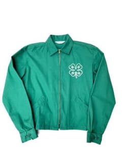 【格安】60's スウィングトップ　コットン　四葉のクローバーのサムネイル
