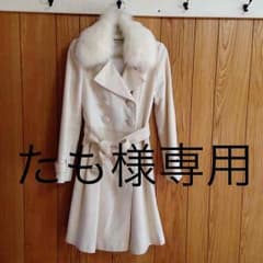 INGNIイングアンゴラ混白コートのサムネイル