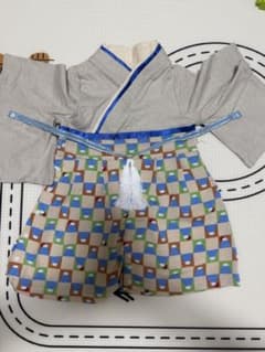 ベビー用 着物風 セレモニードレス 袴風50〜70のサムネイル