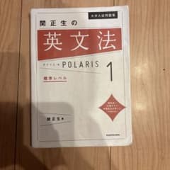 大学入試問題集 関正生の英文法ポラリス[1 標準レベル]のサムネイル