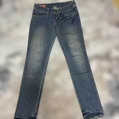 Johnbull ジョンブル 児島産 ジップデザイン ストレートデニム 【M】のサムネイル