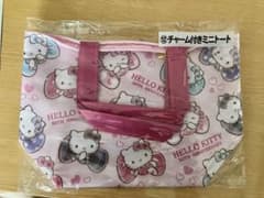 サンリオ当たりくじ　キティ　チャーム付きミニトートのサムネイル