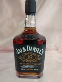 Jack Daniel's 10 Yearsバッチ4 700ml箱なし×1本 - メルカリ