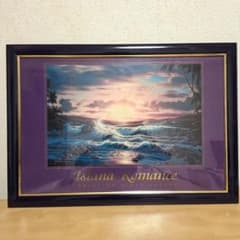 ラッセン　アイランドロマンス　 ROMANCE ポスター　額入り ラッセン アイランドロマンス ISLAND ROMANCE ポスター 額入り - メルカリ