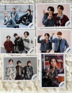 SixTONES 公式写真 6枚セットのサムネイル