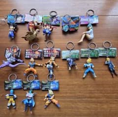 ドラゴンボール フィギュア　ハイクオリティキーホルダー　14個セット　まとめ売りのサムネイル