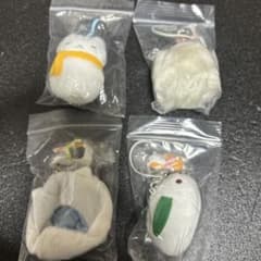 냥코 선생님 마스코트 4종 세트 나츠메 친구장 이치 반 쿠지 눈 토끼