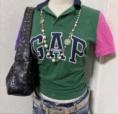 GAP Y2K 平成ギャル ポロシャツ ピチT archive グランジ 00s - メルカリ