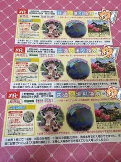 共通入場引換券3枚セット❤️のサムネイル