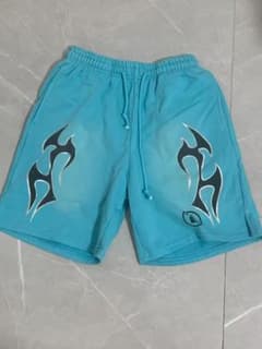 HELLSTAR ショートパンツ ライトブルー Mサイズのサムネイル