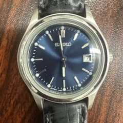 SEIKO メンズ腕時計 クォーツ ネイビー文字盤のサムネイル