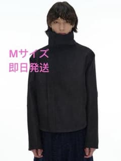 JCAESAR ZIPPER-JACKET WITH H斜めジップジャケット短丈 - メルカリ