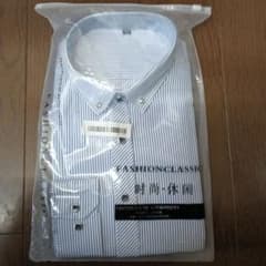 新品　未使用品　FASHION CLASSIC ストライプドレスシャツのサムネイル