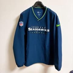 NFL ナイキ シアトル シーホークス　ウインドブレーカーシャツ　プルオーバー NFL ナイキ シアトル シーホークス ウインドブレーカーシャツ プル