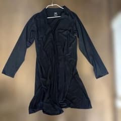 UNIQLO ブラック カーディガン 長袖 XL