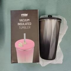 TYESO ステンレス真空断熱タンブラー 600ml ベージュ新品送料込みのサムネイル