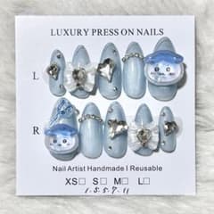 [Actual Product] Nail Tips - Cute Little Cat Design