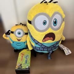 ミニオンズ＆モンスターズ プレミアムハンディファン　ぬいぐるみ　3点セット