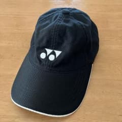 YONEX 黒 キャップ ジュニア 子供のサムネイル