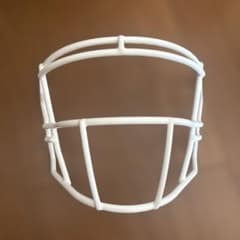 r*r様 フットボールヘルメット用ホワイトフェイスマスクのサムネイル