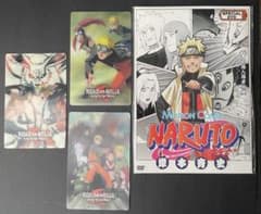 NARUTO 劇場版 入場者特典 未開封カード＆DVD ミラバト+3Dカード3枚