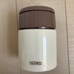 THERMOS スープジャー JBQ400 ホワイト　ブラウンのサムネイル