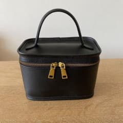 used＊plage バニティバッグ　ブラックのサムネイル