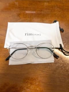 jins ジンズ　メガネ シルバー ボストン　度なしのサムネイル