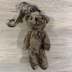 専用　GUCCI クマ　キーホルダー　※破れありのサムネイル