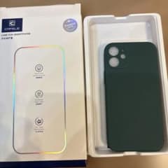 新品未使用品CAFELE iPhone 12 mini ケース ダークグリーンのサムネイル