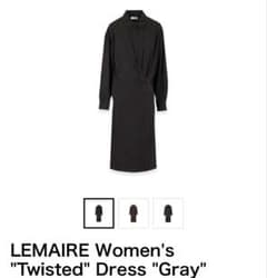 LEMAIRE ツイストシャツワンピース LEMAIRE ツイストシャツワンピース - メルカリ