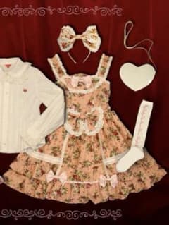 め*子様 2012年発売 BABY お花柄クラシカルJSK カチューシャセット 2012年発売 BABY お花柄クラシカルJSK カチューシャセット - メルカリ