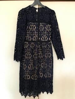 【ZARA】ケミカル レース ドレスのサムネイル