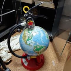 La Tente ラ・テール10型 ABC消火器　地球儀 La Tente ラ・テール10型 ABC消火器 地球儀 - メルカリ