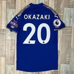 レスターシティ 2017/18 岡崎慎司 ユニフォーム プレミアリーグ - メルカリ