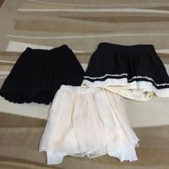 フレアスカート 3点セットのサムネイル