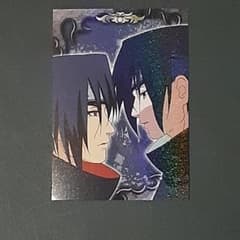 NARUTO うちはイタチ　うちはサスケ　月詠　カード　忍術大全　キラ NARUTO ナルト 忍術大全 うちはイタチ サスケ 月読 NO.43 - メルカリ