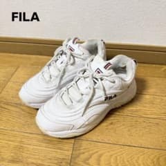 FILA 厚底スニーカー ホワイト 25cmのサムネイル