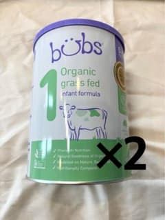 bubs Organic オーガニック粉ミルク 800g×2缶 - メルカリ