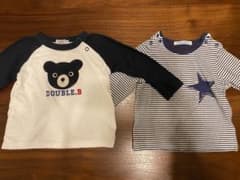 DOUBLE.B 長袖Tシャツ 2点セットのサムネイル