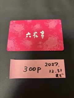 六花亭 ポイントカード 300ポイント - メルカリ