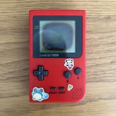 Nintendo GAME BOY pocket レッド 本体のサムネイル