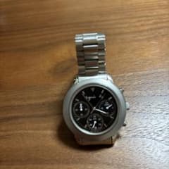 アニエスベー レディース 腕時計 ブラック シルバー 33mm ジャンクのサムネイル