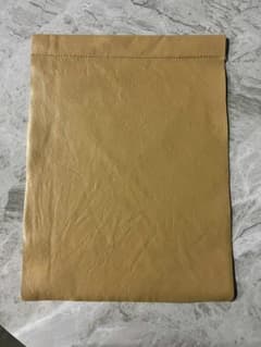 本革 レザー 生地 キャメル 30×40cm ハンドメイド用　20枚セットのサムネイル