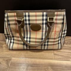 【美品】Burberry ノバチェック トートバッグ ハンドバッグのサムネイル